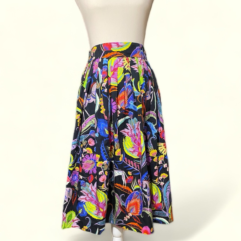 Etro Paisley-Print Cotton skirt